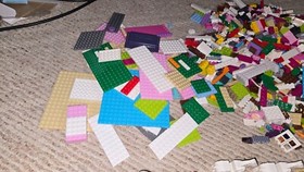 HUGE LOT 7 Pounds LEGO Friends and regular Minifigs animals plates 41308 41321