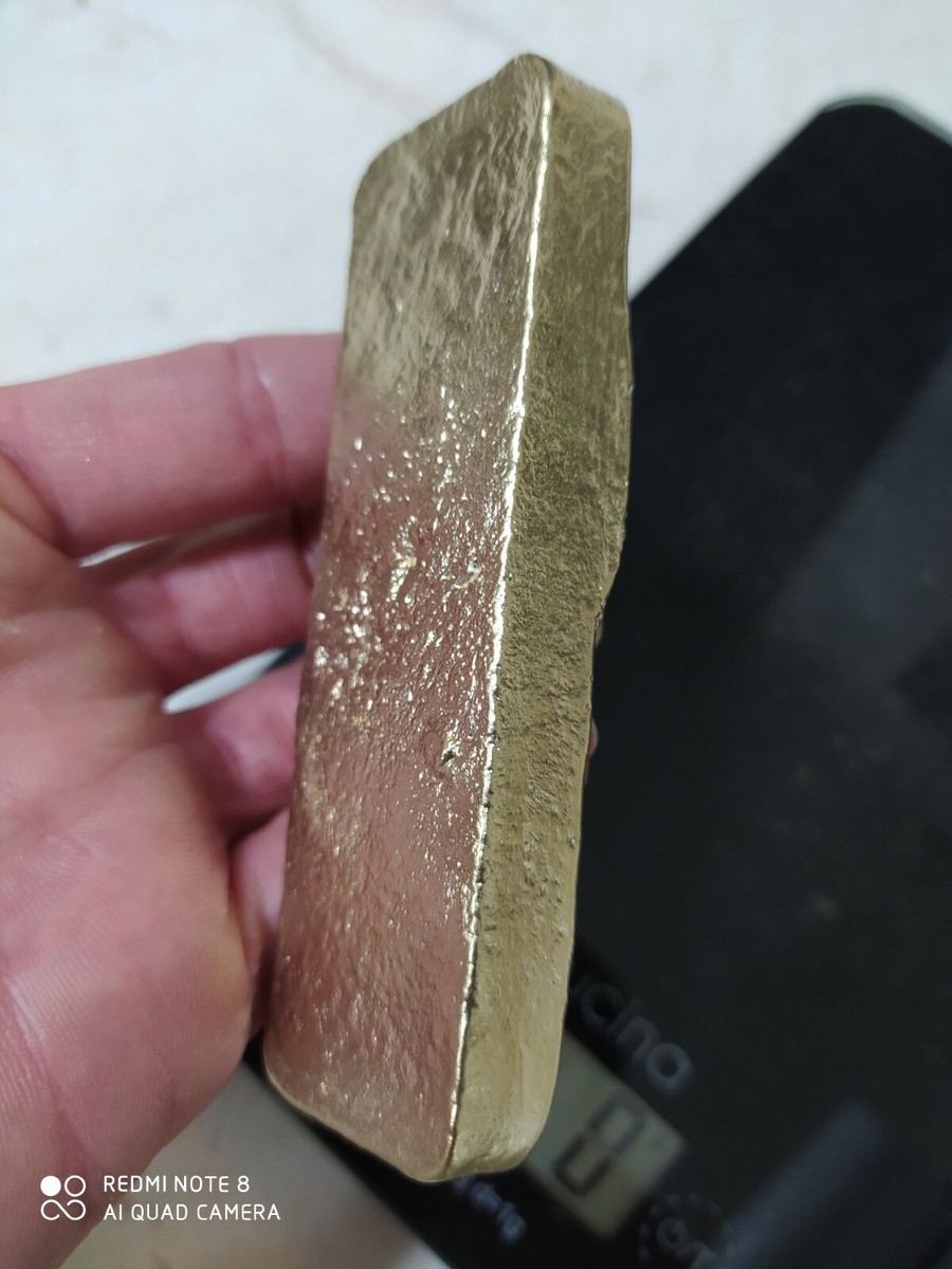 Barre D'oro Di Scarto Da 55 Grammi Per Il Recupero Dell'oro Fuso - Foto 2