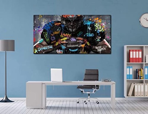 JKWALL77 Banksy Street Wall Art - Graffiti Abstract  Assorted Sizes , Colors  - Picture 85 of 120