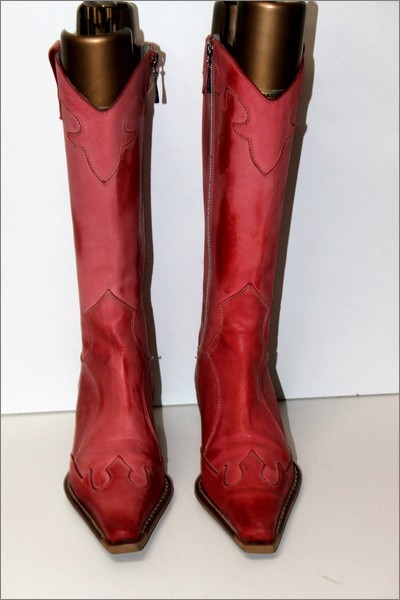 BRAKO botas Campera vaquera Cuero Rojo Claro Forradas T T T 38 EXCELENTE ESTADO eaca75 BRAKO botas Campera vaquera Cuero Rojo Claro Forradas T T T 38 EXCELENTE ESTADO eaca75