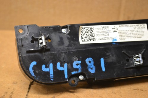 2014 2015 2016 2017 Chevrolet Impala AC and Heater Control Used Stock #99-AC - Picture 7 of 11