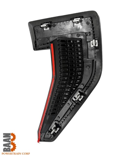 OEM Fender Name Plate Emblem XLT LH Black for 2021-24 Ford F150 ML34-16B115-AC - Foto 2 di 4