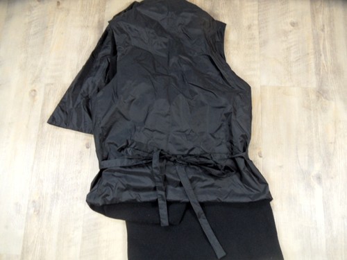 COMPTOIR DES COTONNIERS élégant gilet asymétrique noir taille M TOP BB1117 meilleur