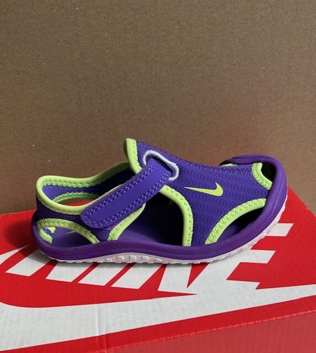 Nike Baby Girls Sunray Protect Sandal - Pink/Green/Blue C4 - !!! SALE !!! - Picture 4 of 4