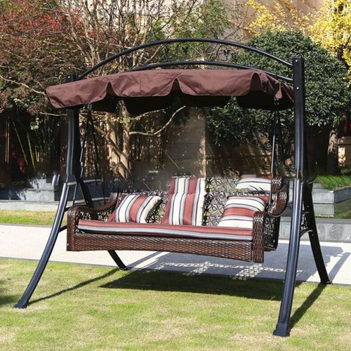 Swing Seat Hammock Top Rain Cover Roof Canopy Canopy Swings Chair Awning - Picture 3 of 9