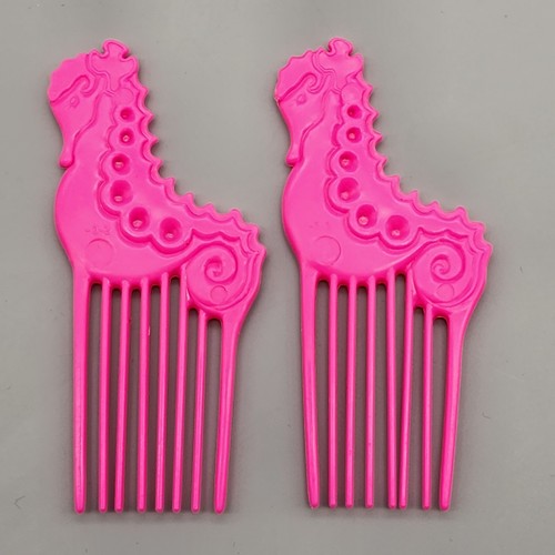 1988 BEACH BLAST BARBIE HOT PINK SEEPFERD HAARKÄMME MODE PUPPE ZUBEHÖR