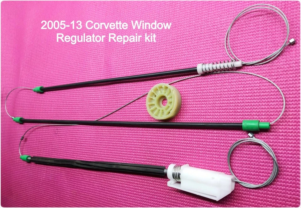 2005-13 Corvette C6 Window Regulator Repair Kit Fits Front RH  - Image 3 of 4
