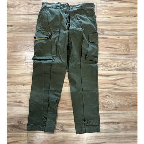 Olive Fatigue Cargo Pants size 35 - Picture 1 of 9