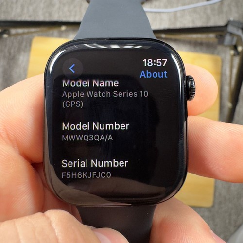 Apple Watch Series 10 - 46mm - GPS - Jet Black - 100% Battery Health - Zdjęcie 13 z 14