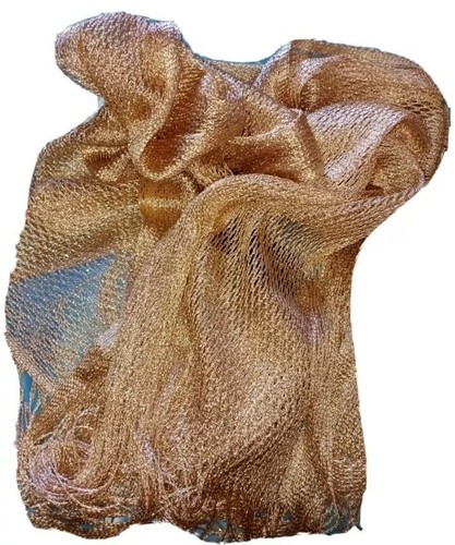 Sciarpa elegante oro con frange - Bild 2 von 3
