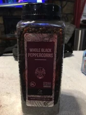 Soeos Whole Black Peppercorns 18 oz Exp 3/24 New