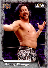 KENNY OMEGA 2022 Upper Deck AEW #61 All Elite Wrestling Card