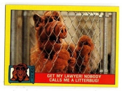 1987 Alf Trading Cards 1st Series Singles U You Pick / Choose From List / bx142 - Bild 96 von 112