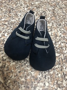 baby boy navy pram shoes