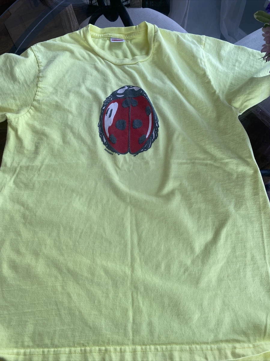SUPREME Ladybug T-shirt, bright yellow,M, Pre-owned