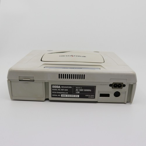 Sega Saturn White Console HST-3220 NTSC-J Japan Tested w/ Controller & Cables - Picture 6 of 14