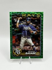 Osleivis Basabe 2024 Topps Series 2  Green Foil  #440 Rookie /499Tampa Bay Rays