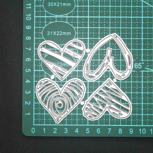Metal Cutting Dies Die Cut Stencil Scrapbooking Embossing Photo Album Craft DIY - Foto 44 di 158
