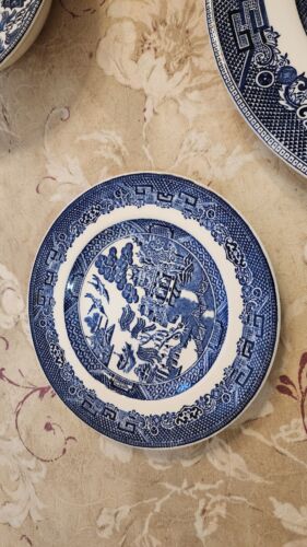20 Piece Johnson Brothers England Blue Willow 4 Place Setting Ironstone NIB !! - Picture 4 of 16