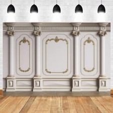 6x4ft Classic Interior Wall Backdrop European Style Gypsum Pattern Wall Photo...