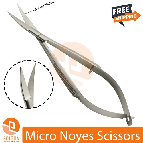 Ophthalmic Micro Surgery Scissors Noyes Suture Forceps Castroviejo Needle Holder - Picture 4 of 5