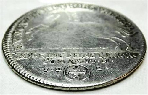 Germany (Brunswick-Wolfenbuttel) 2/3 Thaler,1764 - Picture 5 of 6