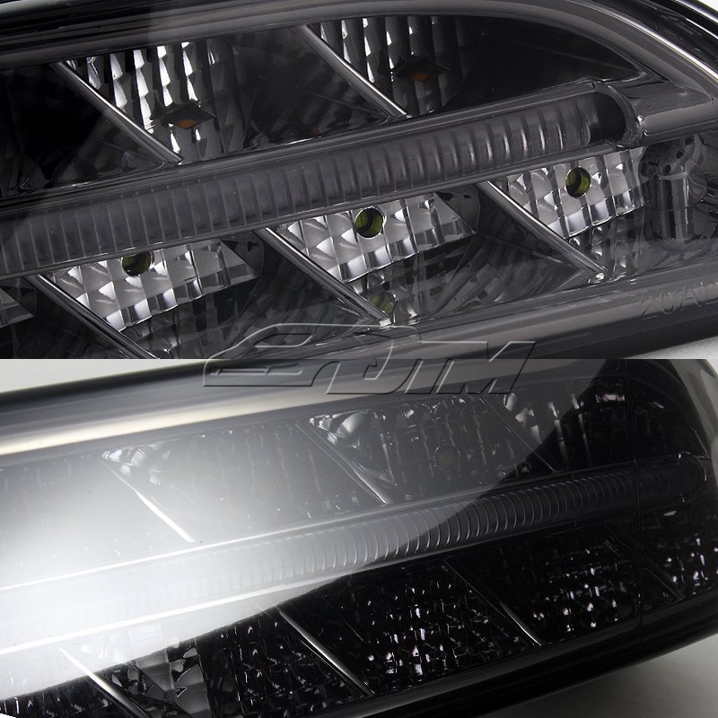 For 2004-2009 Porsche 911 997 Smoke Housing DRL LED Turn