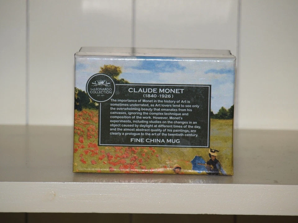 Becher Claude Monet Mohnfeld The Leonardo Collection - Bild 2 von 3