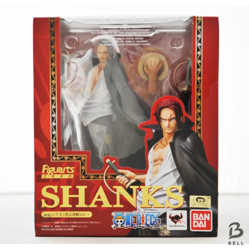 Figura UNA PIEZA Shanks Figuarts ZERO DX THE GRAND LINE MEN vol9 Nuevo juguete Japón Foto 2 de 4