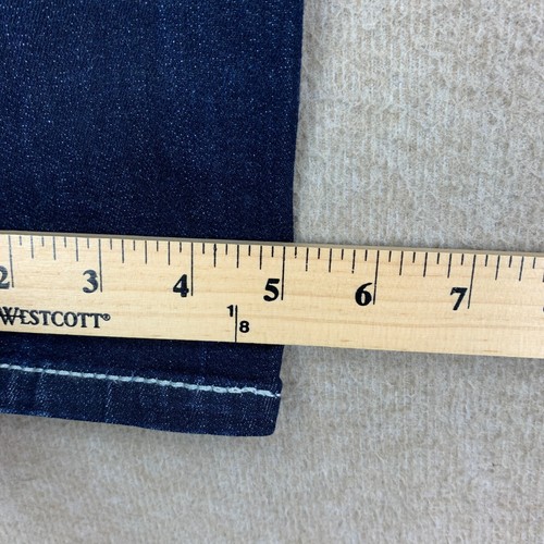 Express Stella Jeans 6 Long (32x32) Womens Blue Skinny Low Rise Jegging Denim - Picture 10 of 12
