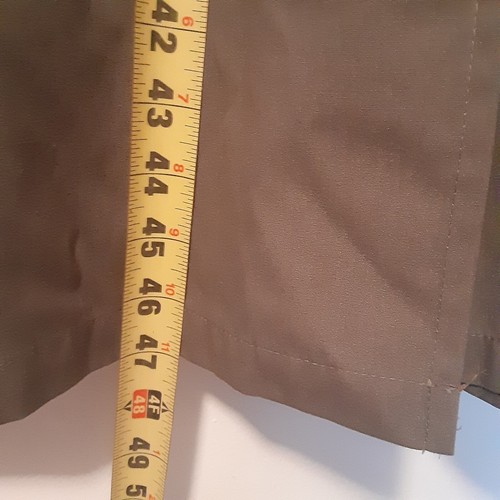 Vtg Bill Blass Trench Coat Adult Mens L Gray Made In USA - Picture 12 of 12