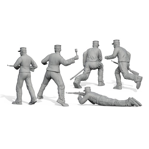 SSMODEL SSTR64911 1/64 Model Upgrade Parts Army Model Japan Soldaten - Bild 3 von 4