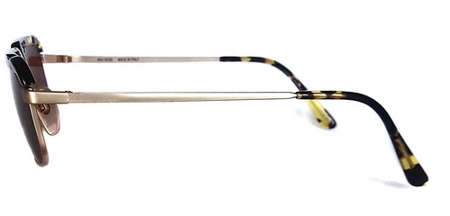 SUNGLASSES RED ROSE REAL VINTAGE MAN WOMAN RR82 COL 930 BROWN LENSES NOS '80s - Afbeelding 3 van 3