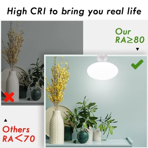 Cold White E27 LED Bulb 20-100W UFO Lamp for Home Kitchen Bedroom Garage - Picture 9 of 19