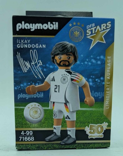 Playmobil 71668 DFB Stars Ikay Gündogan Fußball Nationalmannschaft 50 Jahre NEU - Picture 4 of 10