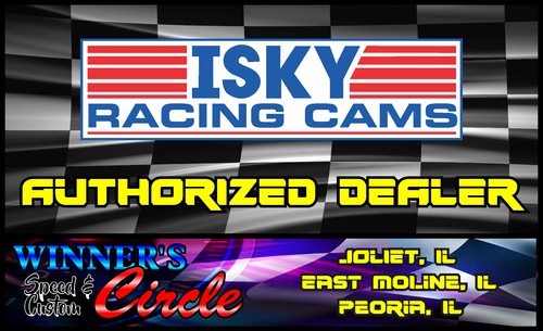 Isky 201274 Camshaft, Oval Track, Hydraulic Flat Tappet, Small Block Chevy - Picture 2 of 3