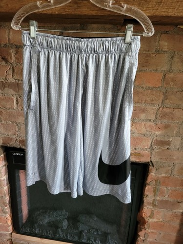Pantalones Cortos de Baloncesto Nike Dri-Fit Hombres Medianos Swoosh Logo Bolsillos Deportes Gimnasio A8 - Imagen 5 de 12