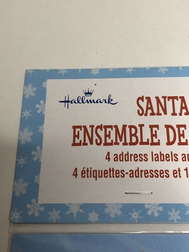 Hallmark Santa Letter Writing Kit - Snowman Edition - New Sealed - Imagen 3 de 4