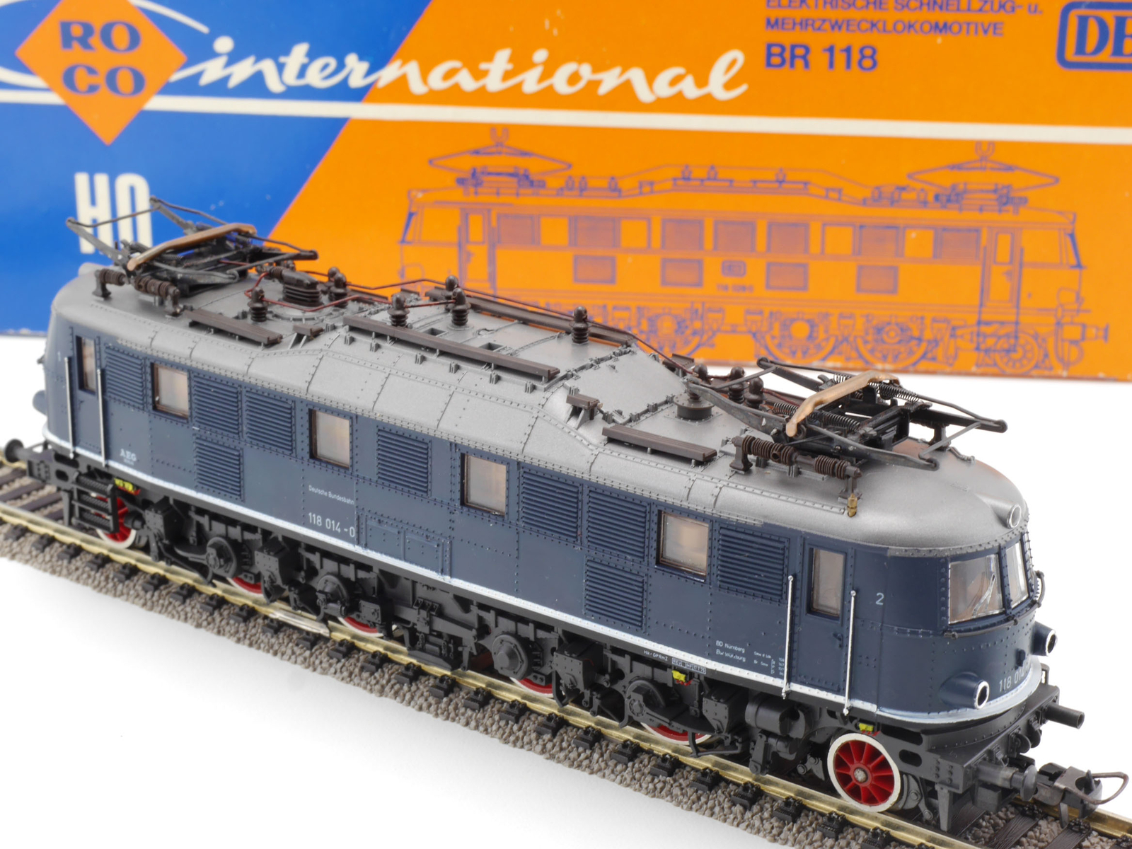 Roco 4141b gasóleo br 118 014-0 un búfer falta de lo contrario to OVP 1607-25-10 Roco 4141b gasóleo br 118 014-0 un búfer falta de lo contrario to OVP 1607-25-10