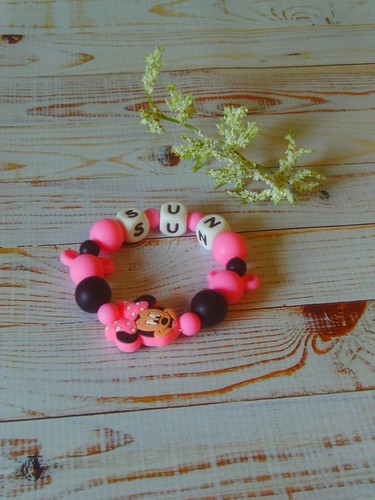 Minnie’s Personalized Silicone Sensory Learning Play Ring from Mockey & Friends - Picture 2 of 10