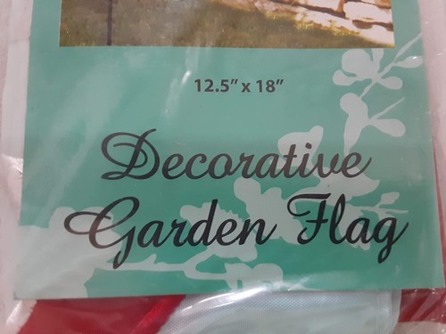 Meadow Creek "Daisy Ladybug" Decorative Garden Flag 12.5x18in NIP - Picture 4 of 6