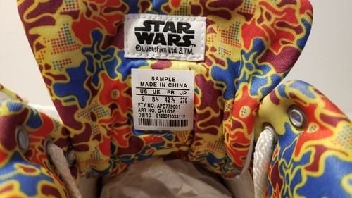 2010 Adidas Star Wars x SuperSkate Mid StormTrooper Sample Sz 9 White G41616 - Picture 5 of 12