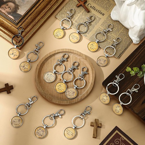 Elegant Inspirational Keychains - Bible Verses for Birthdays & Celebrations - Picture 6 of 9