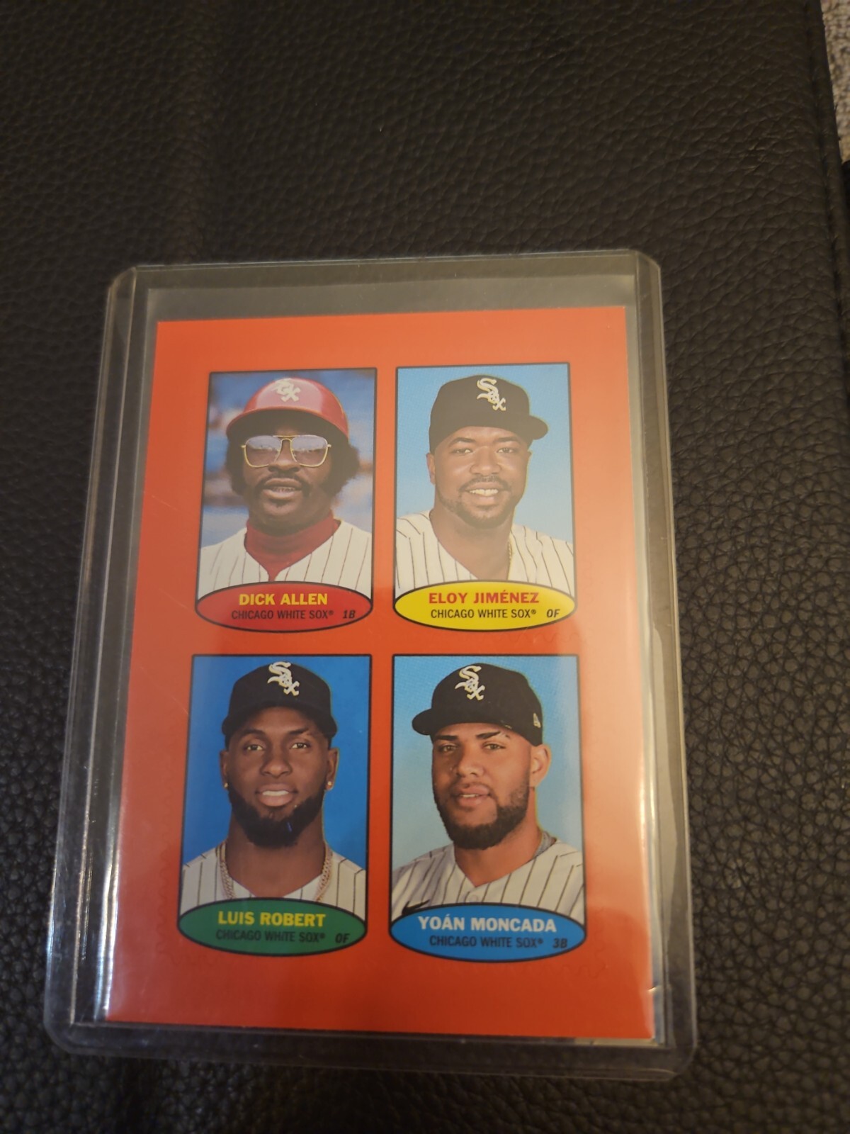 2023 Topps Heritage 1974 STAMPS Chicago White Sox RED PARALLEL SSP