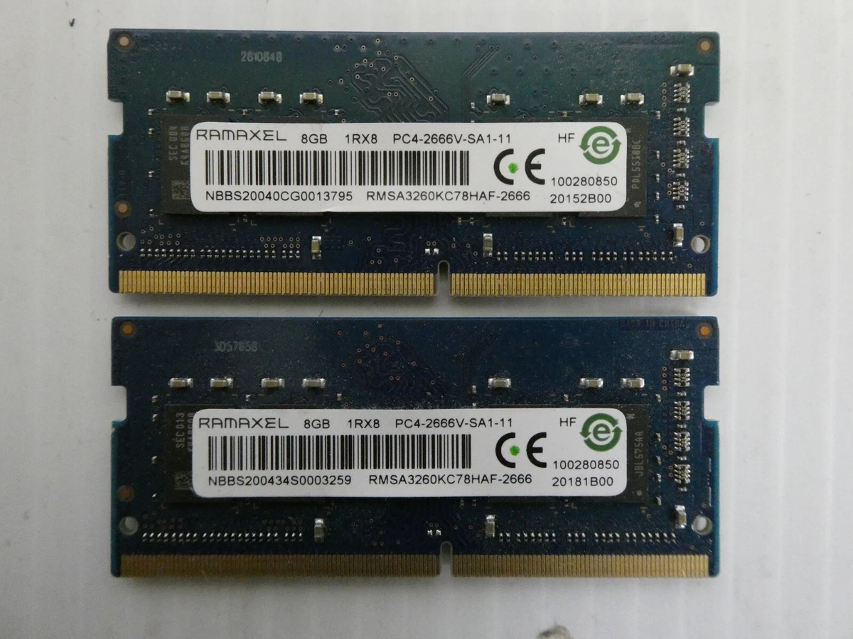 Ramaxel Computer PC4-21300 (DDR4-2666) Bus Speed Memory (RAM) for