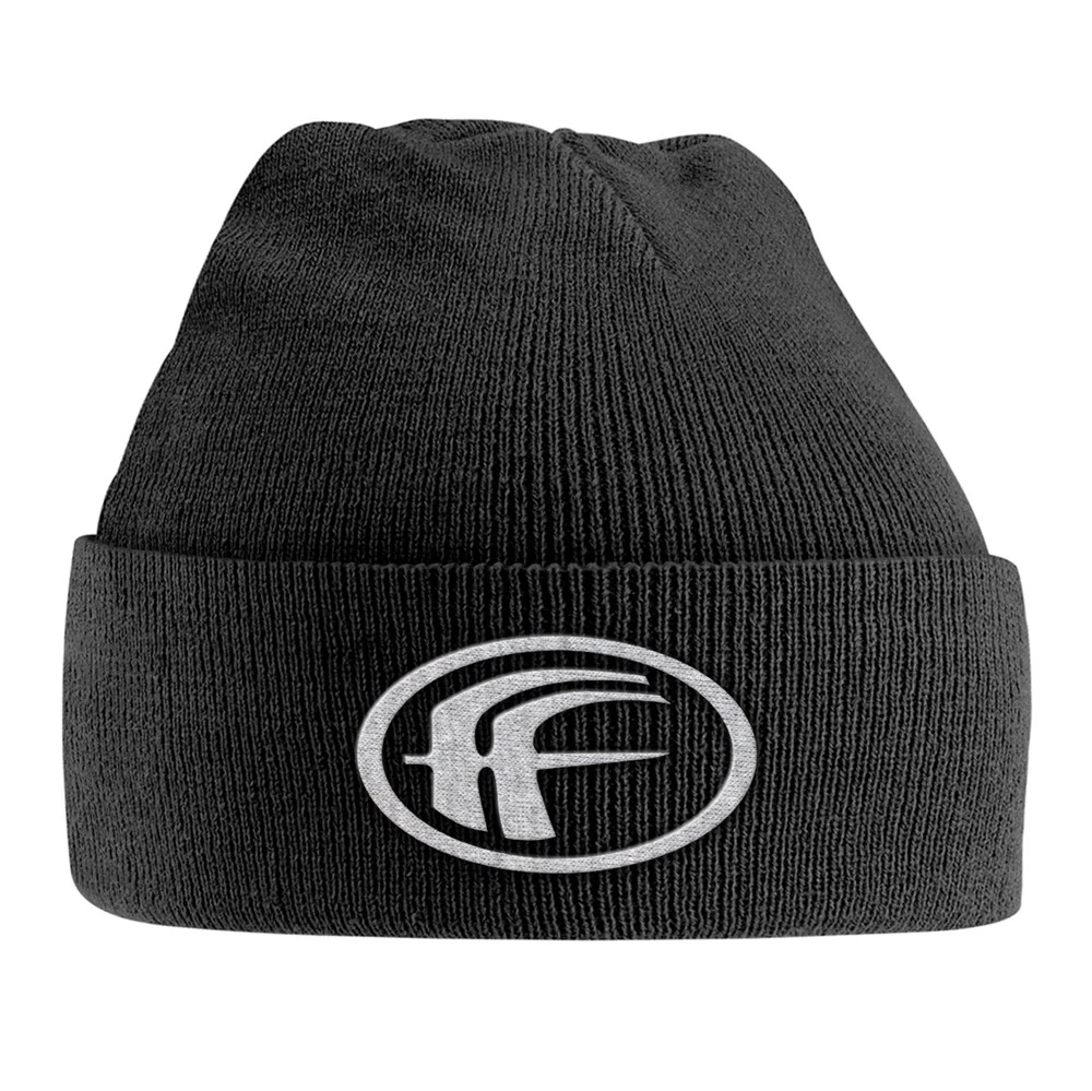 Fear Factory White Logo (Embroidered) Official Beanie