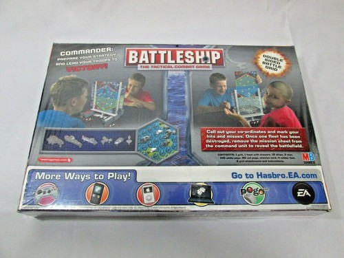 Hasbro's Battleship The Tactical Combat Game 2008 Edition New Sealed - Picture 2 of 3