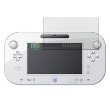 1 3 6 10 Lot LCD Ultra Clear HD Screen Protector for Nintendo Wii U GamePad HOT 