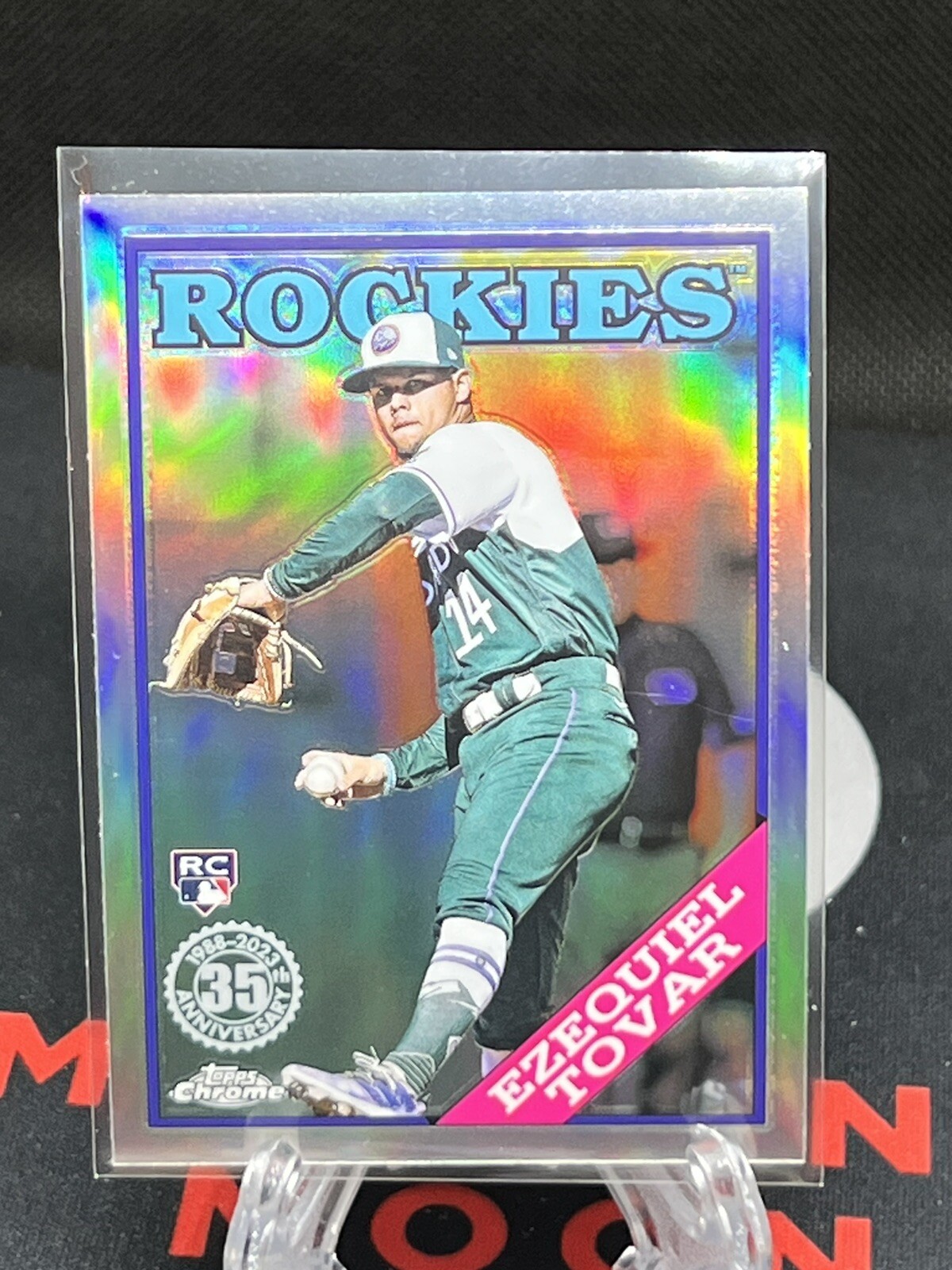 2023 Topps Chrome Ezequiel Tovar 1988 Topps Insert RC Colorado Rockies #88BC-9