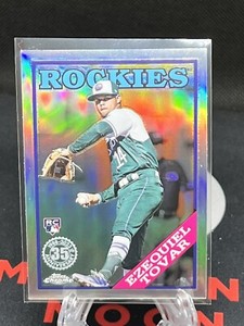 2023 Topps Chrome Ezequiel Tovar 1988 Topps Insert RC Colorado Rockies #88BC-9